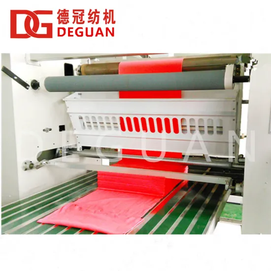 Double Pass Textile Fabric Folding Machine with Optional Tubular Compactor Integration