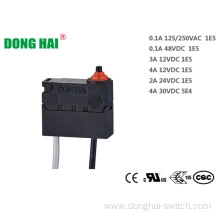 Microinterruttore DONGHAI KW3-OZ A 2 Pin Normalmente Aperto Con Cavo - Nuovo