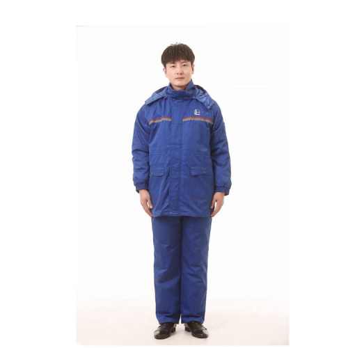 Anti Static Protective Clothing Cotton Polyester Blue Anti-Static And Cold Uniforms Factory