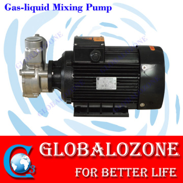 ras fish farming equipment micro bubble generator mixing o2 o3 gas in water