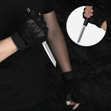 Наружный нож с фиксированным лезвием со стеклянным выключателем
