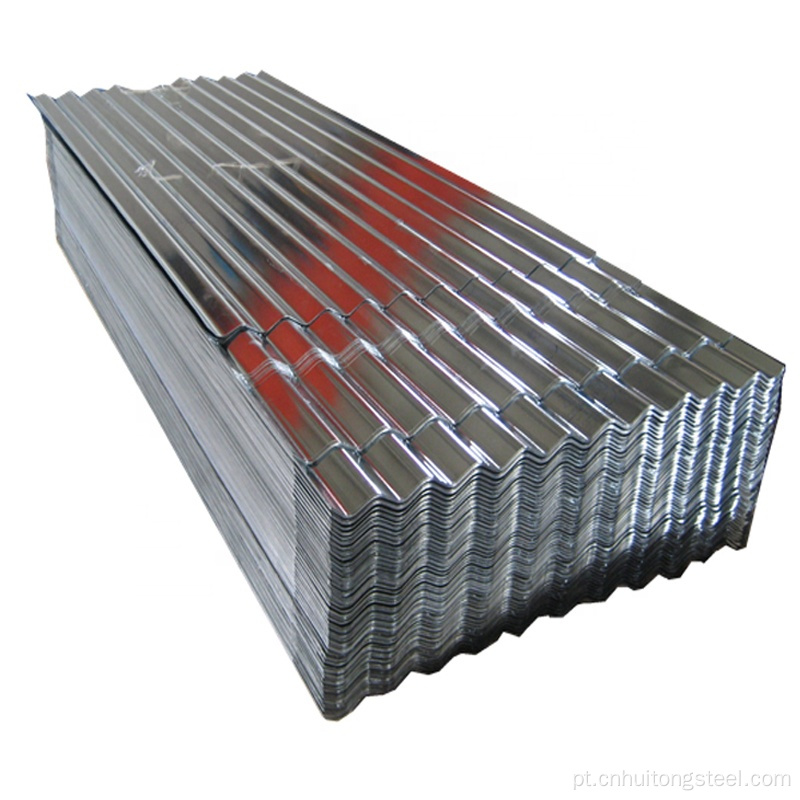 Folha de coberturas de metal de aço corrugadas de 18 bitola