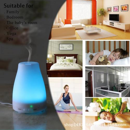 100ml Aromatherapy Mister ultrasonic humidifier LED 2018