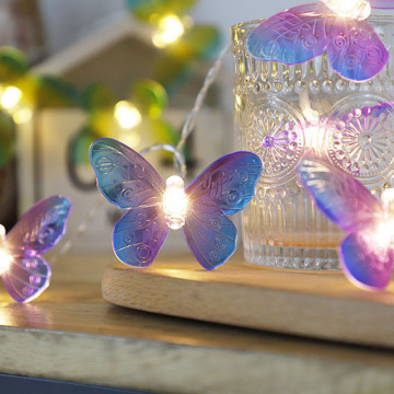 Butterfly LED Fairy Lights: Battery & USB Operated Christmas Outdoor Wedding Decoration
