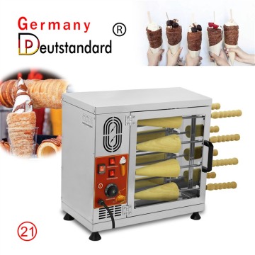 chimney cake machine with 8 pcs rollers