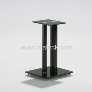 Glass And Aluminum Speaker Stand 