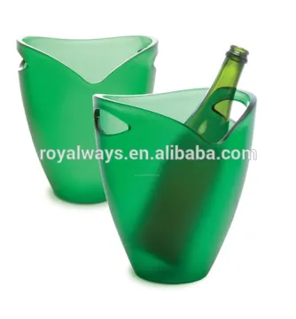 hot sale plastic wine cooler bucket with handle