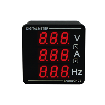 CH-72 AC80-500V Digital Frequency Meter - Current and Voltage Hertz Meter 50HZ