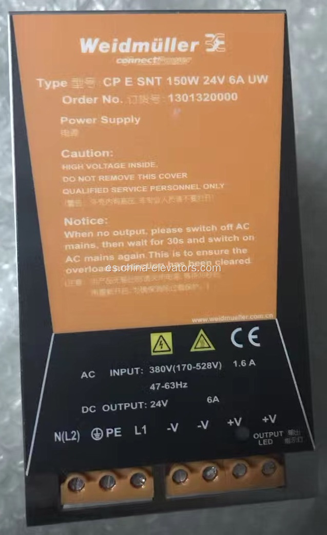 Fuente de alimentación para el controlador de ascensor Sch ******