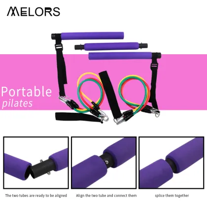 Brand New Long Stick Pilates Bar Kit Versionn3