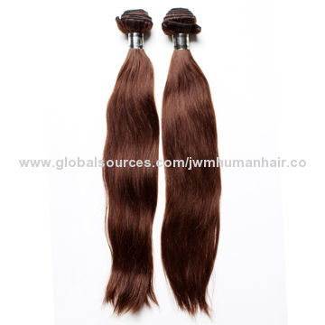 Top-grade Real Virgin Peruvian Hair Weaves, Untreated, Dyeable and Thick