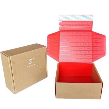 Custom Logo Corrugated Cardboard Paper shoes Boxes