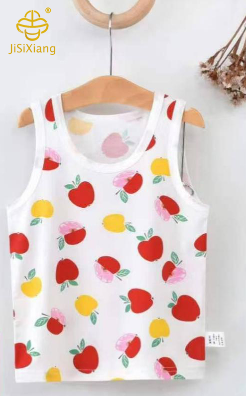 만화 어린이 조끼 패턴