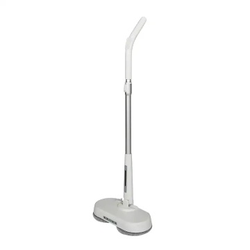 Electric Spin Scrubber Mop with LED Light and Cordless Design