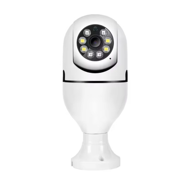Night Vision Baby Monitor: WiFi Wireless Security Camera Bulb for iPhone