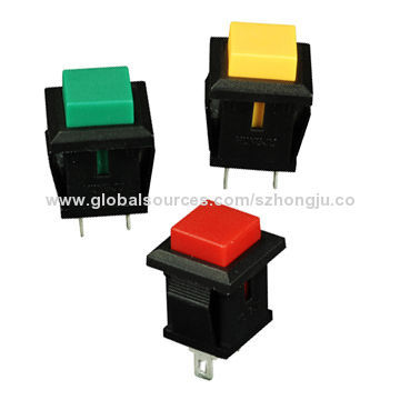 Pushbutton Switches with 6/6 Nylon Housing and Color Cover