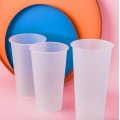 Clear/Frosted Single Wall Injection Molded PP Cup