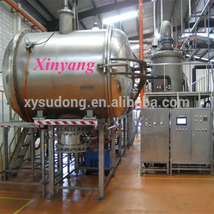 Continuous deep vacuum fryer machine with centrifugal de-oiling-vacuum frying machine