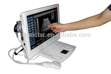 3D Portable ultrasound scanner machinie with touch screen