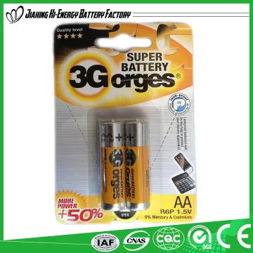 Top Quality Ce Certification 1.5V Aa Size R6