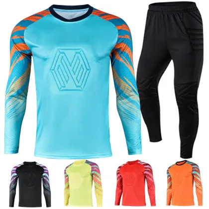 Children's and Adult Football Goalkeeper Jersey and Training Suit