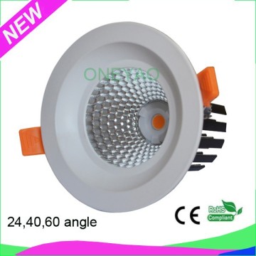 Made with SHARP COB LED 12W COB anti glare downlight