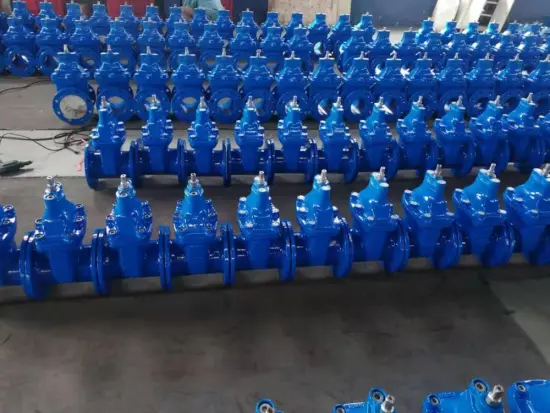 DIN 3352 F4/F5 Rubber wedge seated gate valve