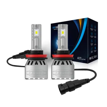 X10 H7 LED Headlight Bulb 60W Canbus 12000LM 6500K