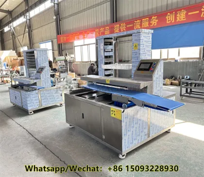 Dumpling Toast Bread and Biscuit Tray Arranging Machine