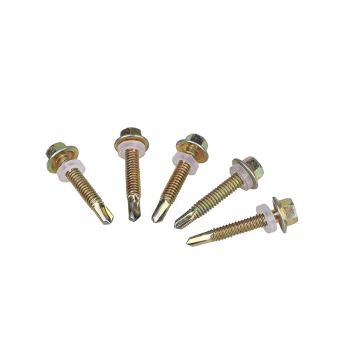 Stainless Steel External Hex Flange Self Drilling Screws