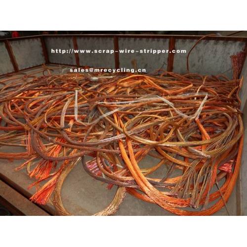 Pagtanggal ng Copper Wire Para sa Pag-recycle ng Makina