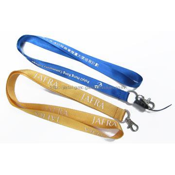 Colorful Nylon Lanyard/yellow nylon lanyard/blue nylon lanyard