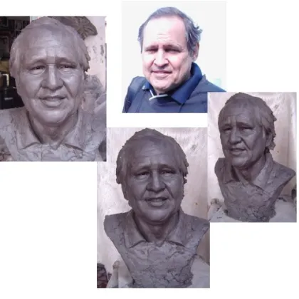 realism resin portrait sculpture,bronze portrait sculpture
