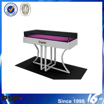 Hot sale fashion cosmetic cabinet showcase