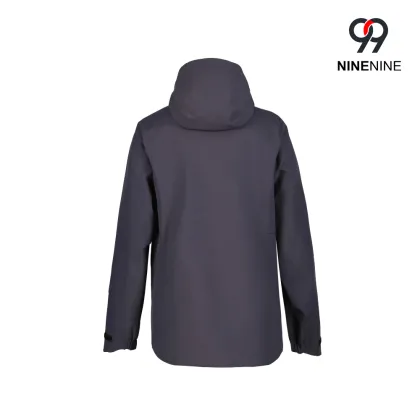 Men Storm Flap Hooded Waterproof Jacket