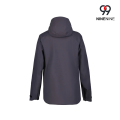 Giacca impermeabile da uomo con cappuccio e patta Storm