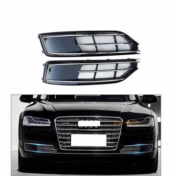 Audi A8 2015-2017 W12 Coperchio della scatola della lampada a nebbia - griglia della nebbia laterale anteriore