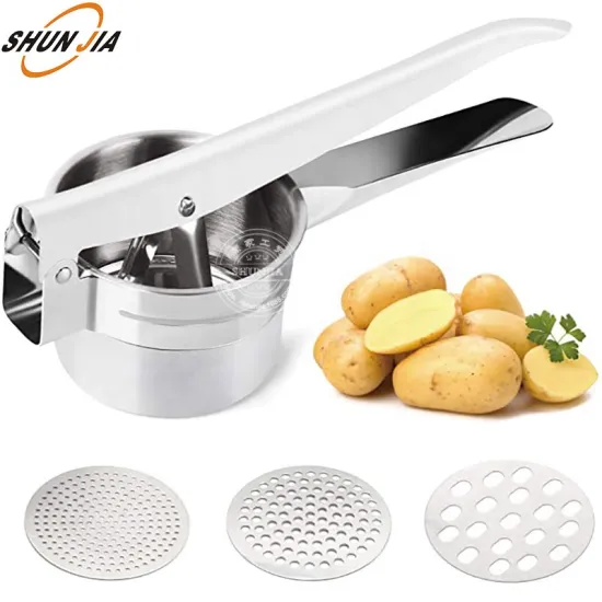 Bestselling Multifunctional Stainless Steel Kitchen Tool: Potato Masher and Vegetable Ricer