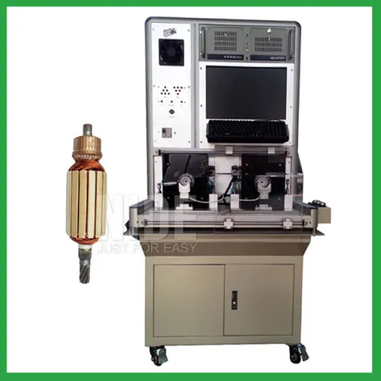 Automatic rotor performance testing machine