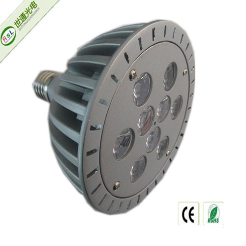 Die-Casting 9W E27 PAR38 LED Spotlight