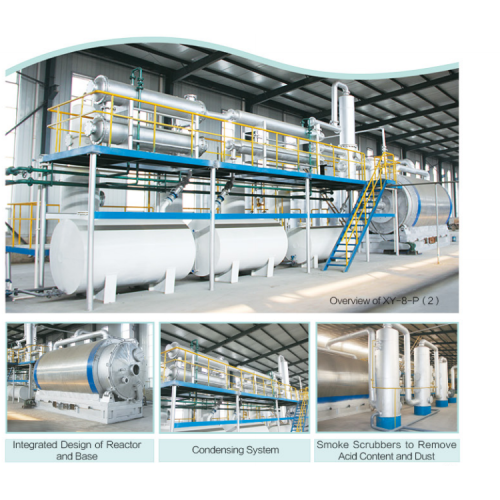 used trye pyrolysis produciton line