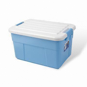 Household Storage Plastic Container, Available in Clear or Transparent Color