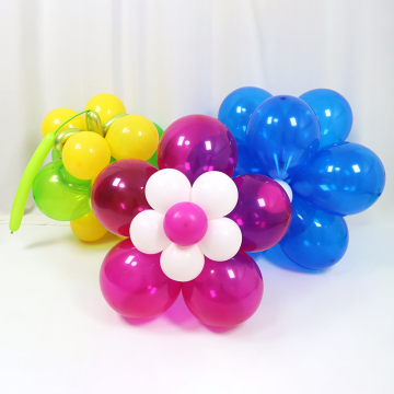 Wholesale 10-12 Inch Inflatable Transparent Gemstone Biodegradable Latex Balloons for Mother's Day and Parties