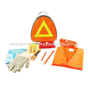 4x4 Recovery Emergency Kits with Bag/Safety Vest/First-aid Kit, for Off Road Cars, 4wd SUV, Jeep