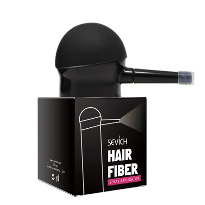 Sevich Hair Building Fiber Set Keratin Extension Powder for Men and Women 25g Hair Regrowth Fiber + Applicator Hair Loss Product