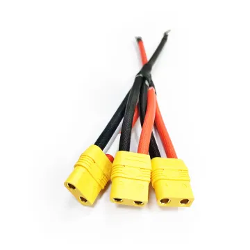 XT90 male plug connector lug cable kit