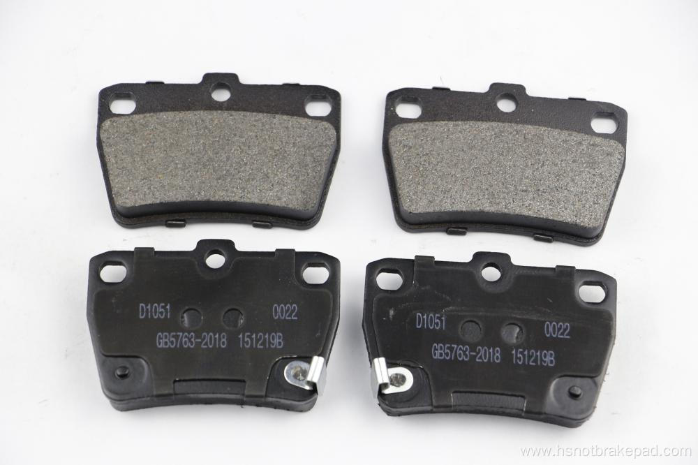 D1051 Brake Pad For Chery Tiger Rear