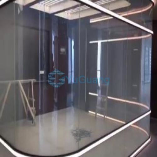 5+5mm customize privacy curved glass