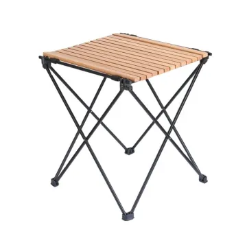 Modern Design Portable Quick-Fold Camping Table with Storage Bag for Picnic and BBQ