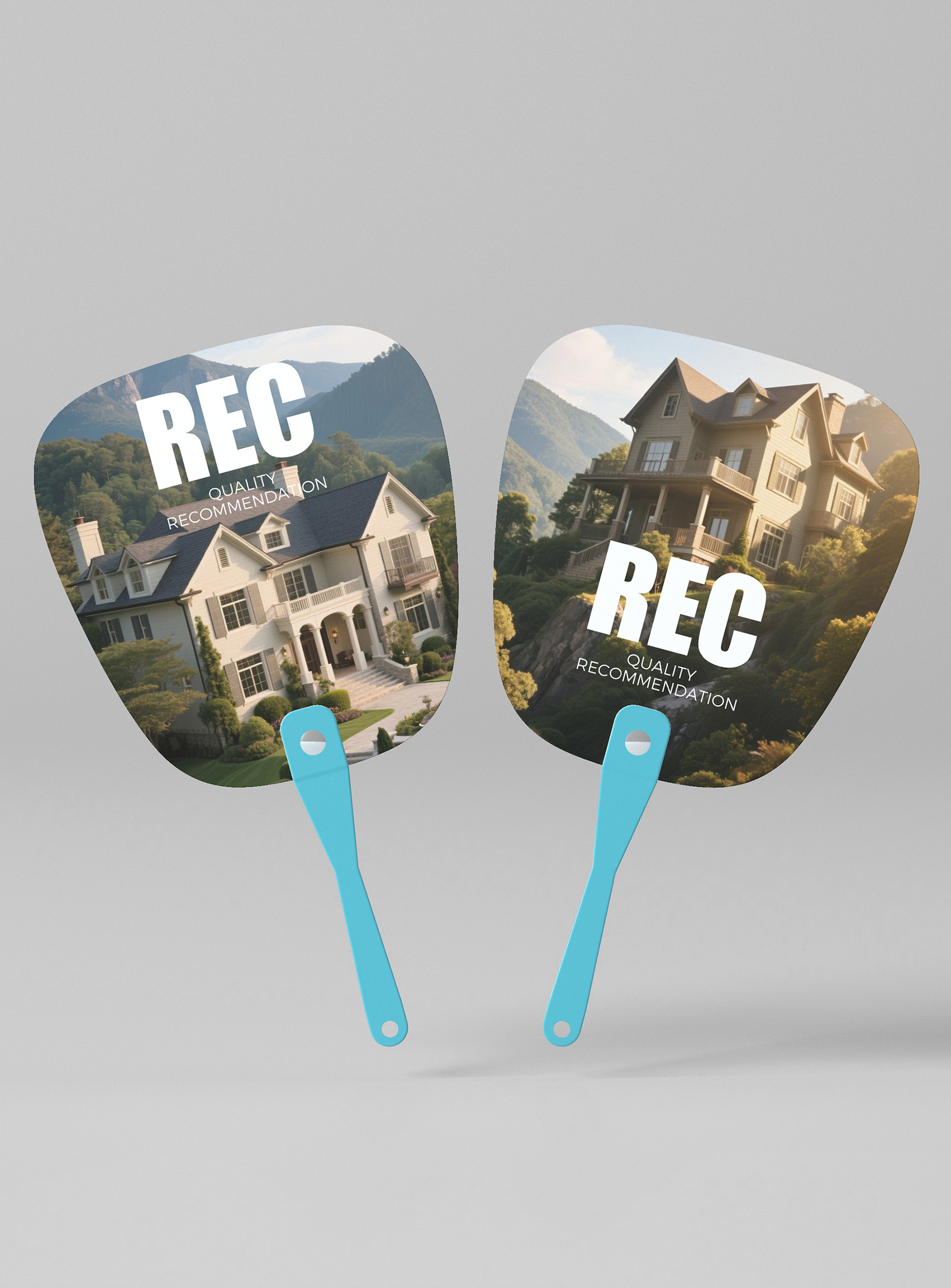 modern plastic fan design
